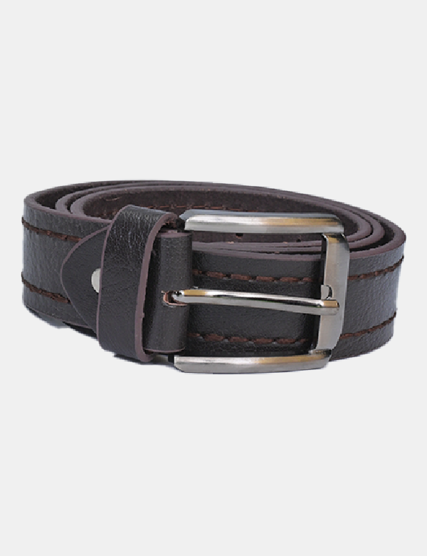 Men's Brown Leather Belt – EenaCrafts